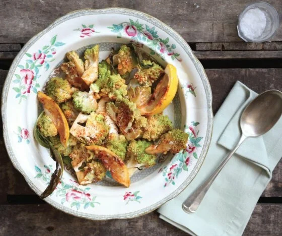 Roasted Cauliflower with Lemon and Paprika Recipe