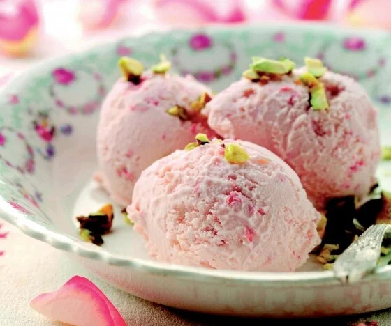 Rose Ice Cream Recipe