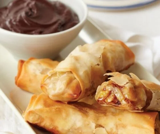 Banana Spring Rolls Recipe