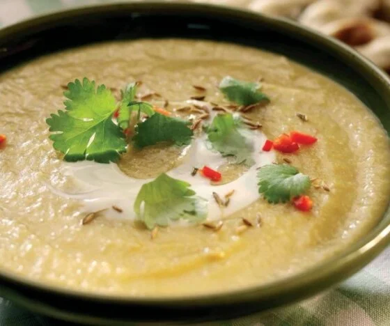 Spiced Leek, Potato and Lentil Soup Recipe