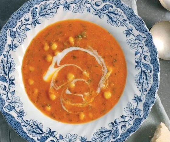 Spicy Red Lentil Soup Recipe