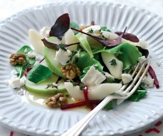 Summer Apple and Pear Salad Recipe