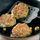 Sweetcorn, Chilli and Coriander Griddle Cakes Recipe: Cook Vegetarian Magazine