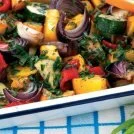 Tarragon and Lemon Roasted Vegetables Recipe: Cook Vegetarian Magazine