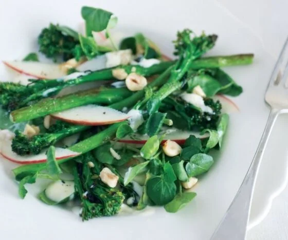 Tenderstem, Horseradish, Pink Lady Apple and Toasted Hazelnut Salad Recipe