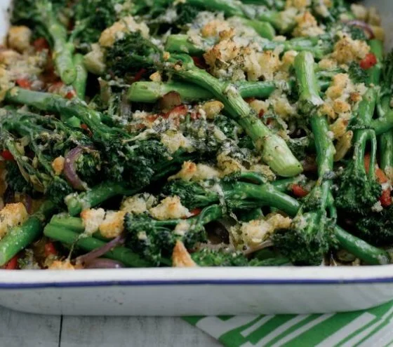 Tenderstem Gratin Recipe: Cook Vegetarian Magazine
