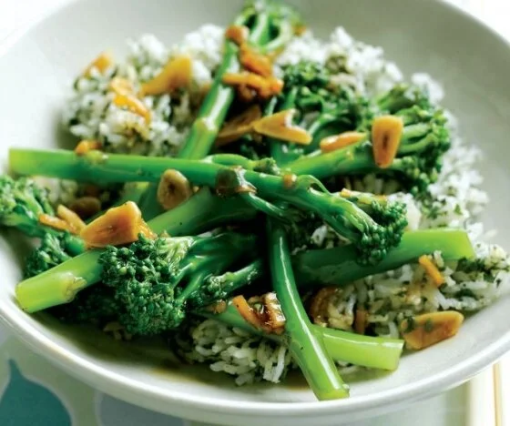Tenderstem with Oyster Sauce, Ginger and Garlic Recipe