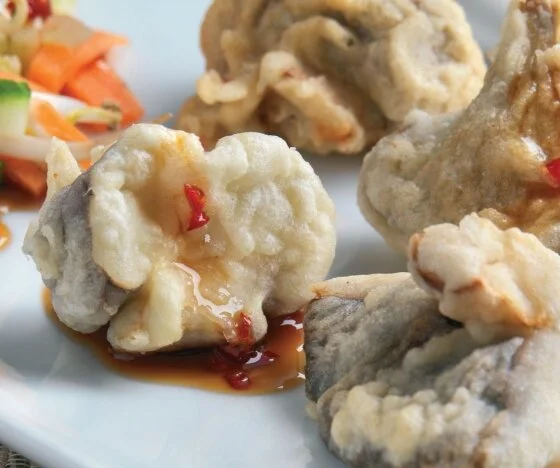 Trio of Mushroom Tempura Recipe