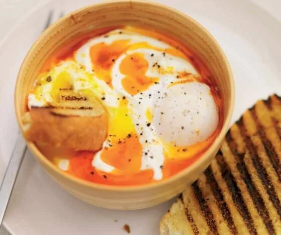 Turkish Eggs with Turkish Toasts Recipe