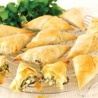 Potato, Feta and Watercress Pastries Recipe