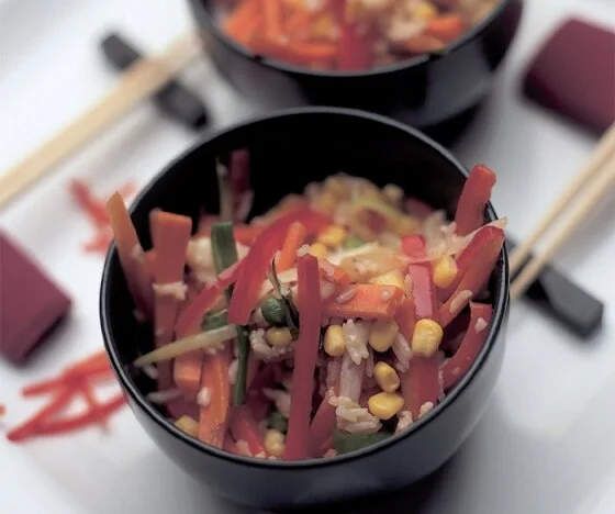 Special Vegetarian Egg Stir-fried Rice Recipe