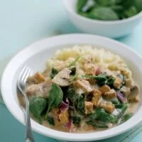 Organic Tofu in Cider Cassoulet Recipe