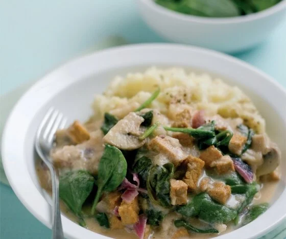 Organic Tofu in Cider Cassoulet Recipe