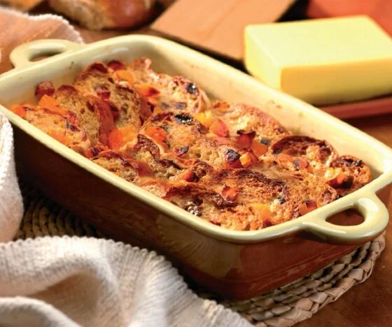 Hot Cross Bun and Apricot Butter Bake Recipe