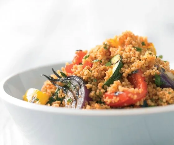 Grilled Vegetable Couscous Salad Recipe