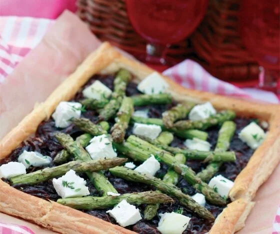Asparagus Pissaladière Recipe