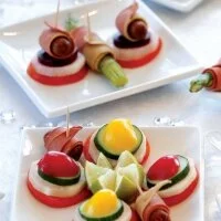 Tomato and Beetroot Stacks Recipe