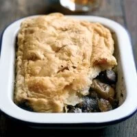Chestnut, Mushroom and Shallot pie Recipe