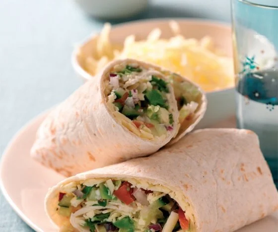 Tangy Cheddar and Salsa Wraps Recipe