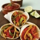 Stir-fried Veggie Fajitas Recipe: Cook Vegetarian Magazine