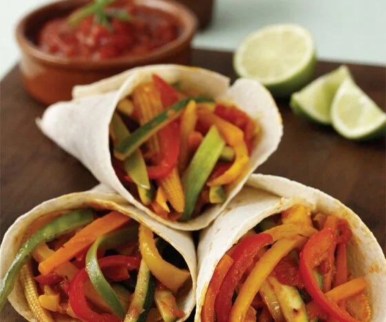Stir-fried Veggie Fajitas Recipe