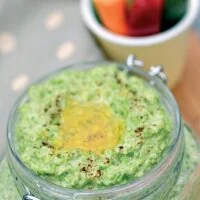 Green Pea Hummus Dip Recipe
