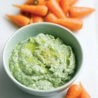 Butterbean, Watercress and Lemon Dip with Chantenay Recipe