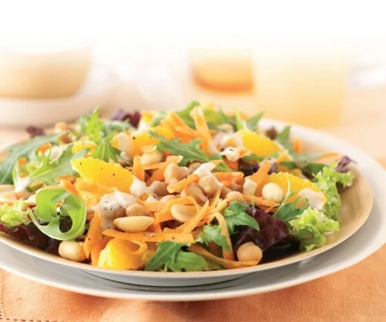 Carrot, Chick Pea & Orange Salad Recipe