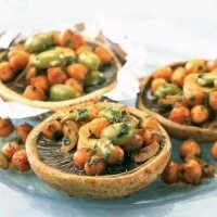 Vegetarian Stuffed Mushrooms Recipe