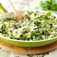 Watercress and Pea Risotto Recipe