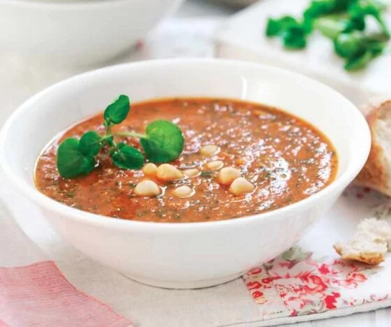 Watercress and Spiced Tomato Soup Recipe