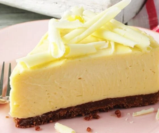 White Chocolate and Ginger Curd Cheesecake Recipe