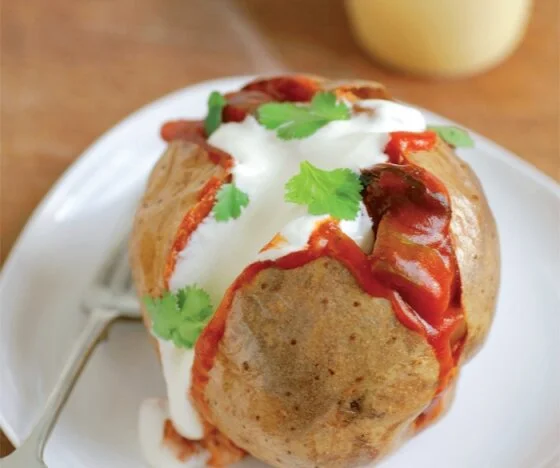 Vegetable Chilli Jacket Recipe