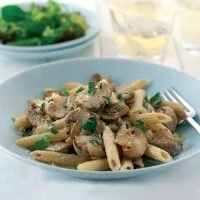 Creamy Mushroom Penne Recipe