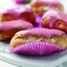 Mini Pink Éclairs Recipe: Cook Vegetarian Magazine