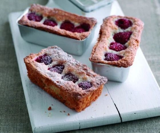 Coconut Raspberry Friands Recipe