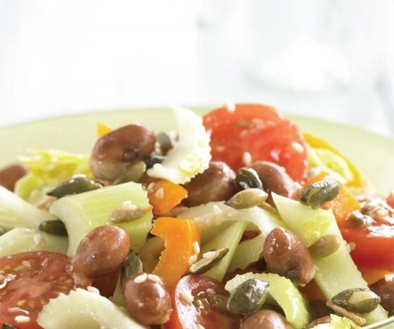 Borlotti Bean, Celery and Tomato Salad Recipe