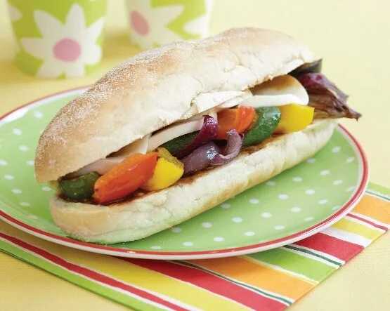 Roasted Veg With Mozzarella And Marmite Recipe