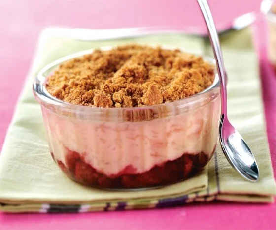 Raspberry Rice Crumble Recipe
