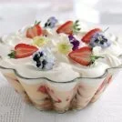 Strawberry Trifle with Pimm’s Recipe: Cook Vegetarian Magazine